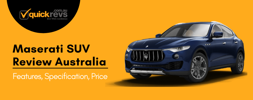 Maserati SUV Review Australia | Features, Specification, Price