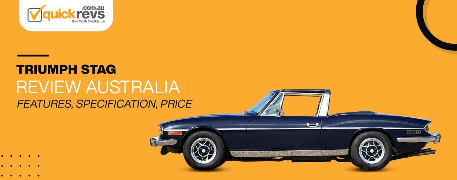 Triumph Stag Review Australia | Features, Specification, Price